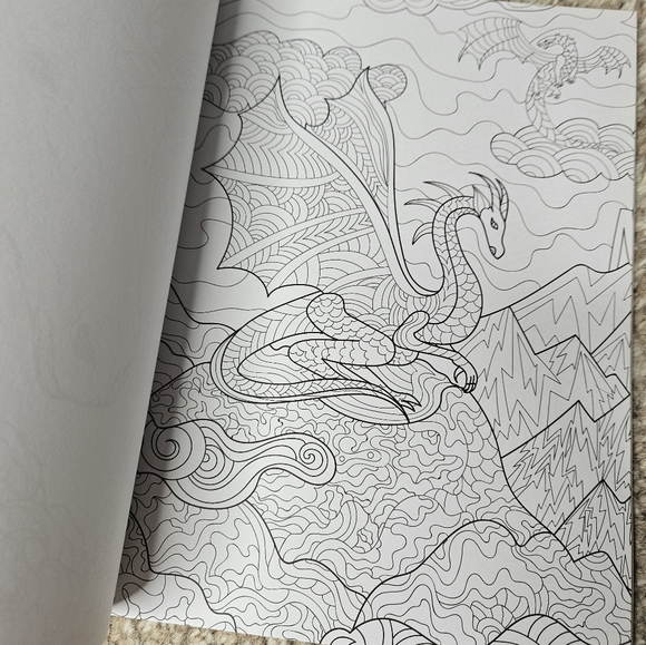 Mythical Creatures Coloring Book - Picture 3 of 6